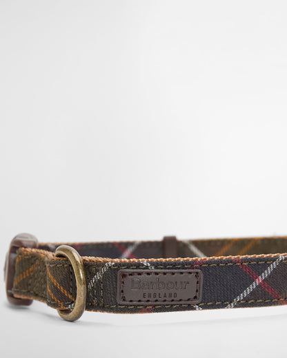 Tartan &amp; Webbing Dog Collar - Classic Tartan