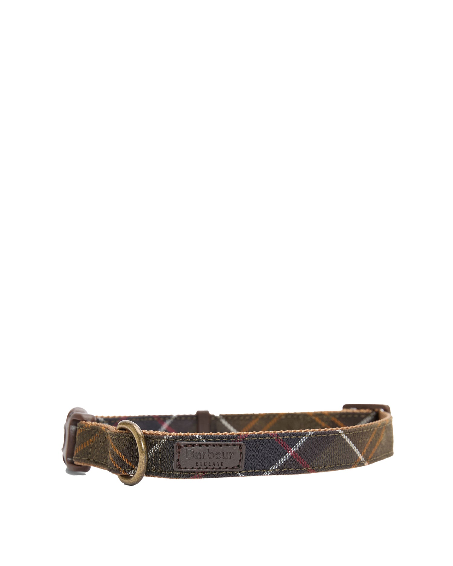 Tartan &amp; Webbing Dog Collar - Classic Tartan