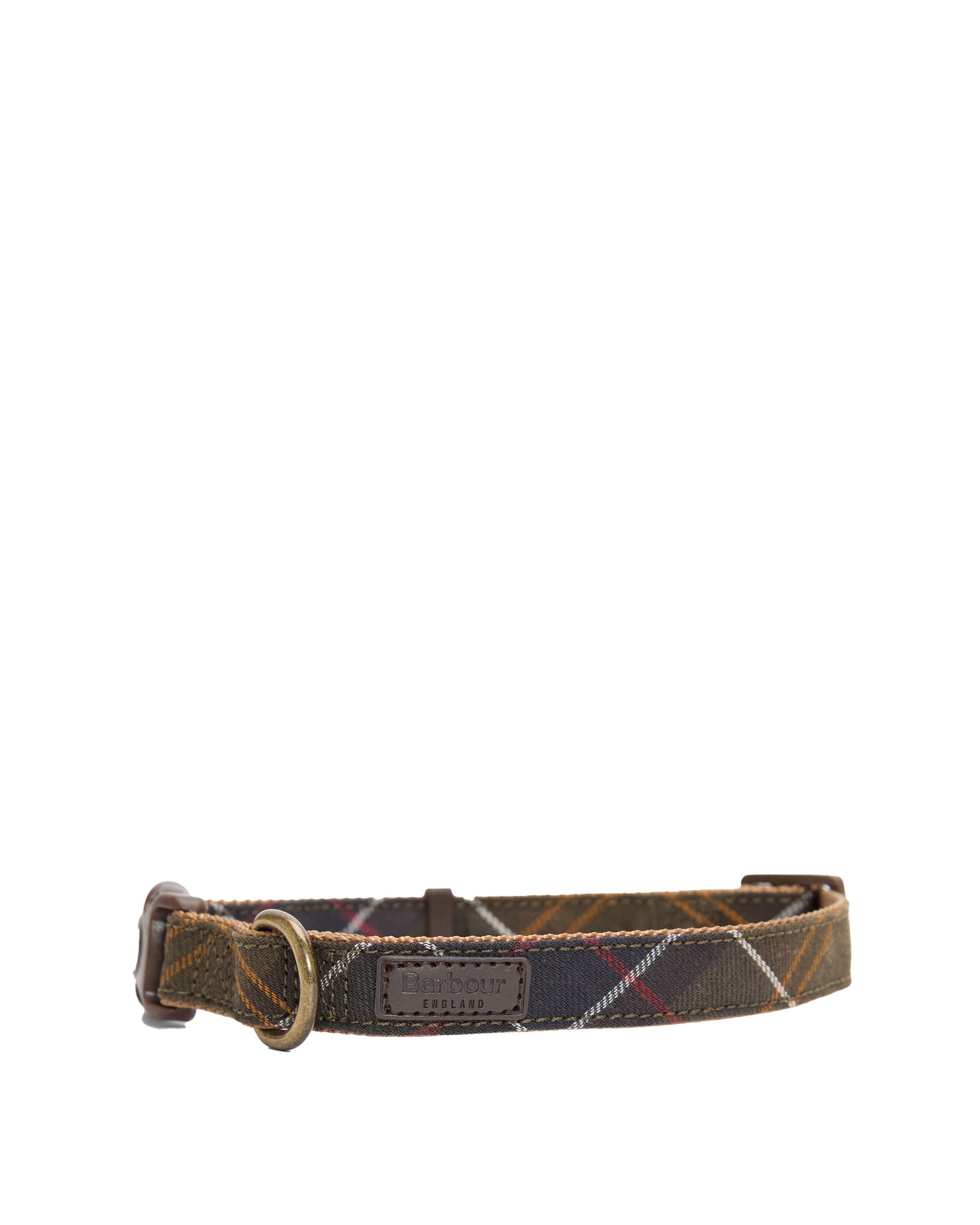 Tartan &amp; Webbing Dog Collar - Classic Tartan