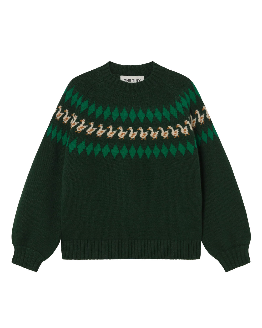 Geese Sweater - Ink Blue