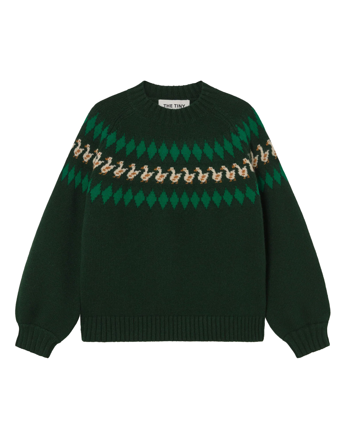 Geese Sweater - Ink Blue