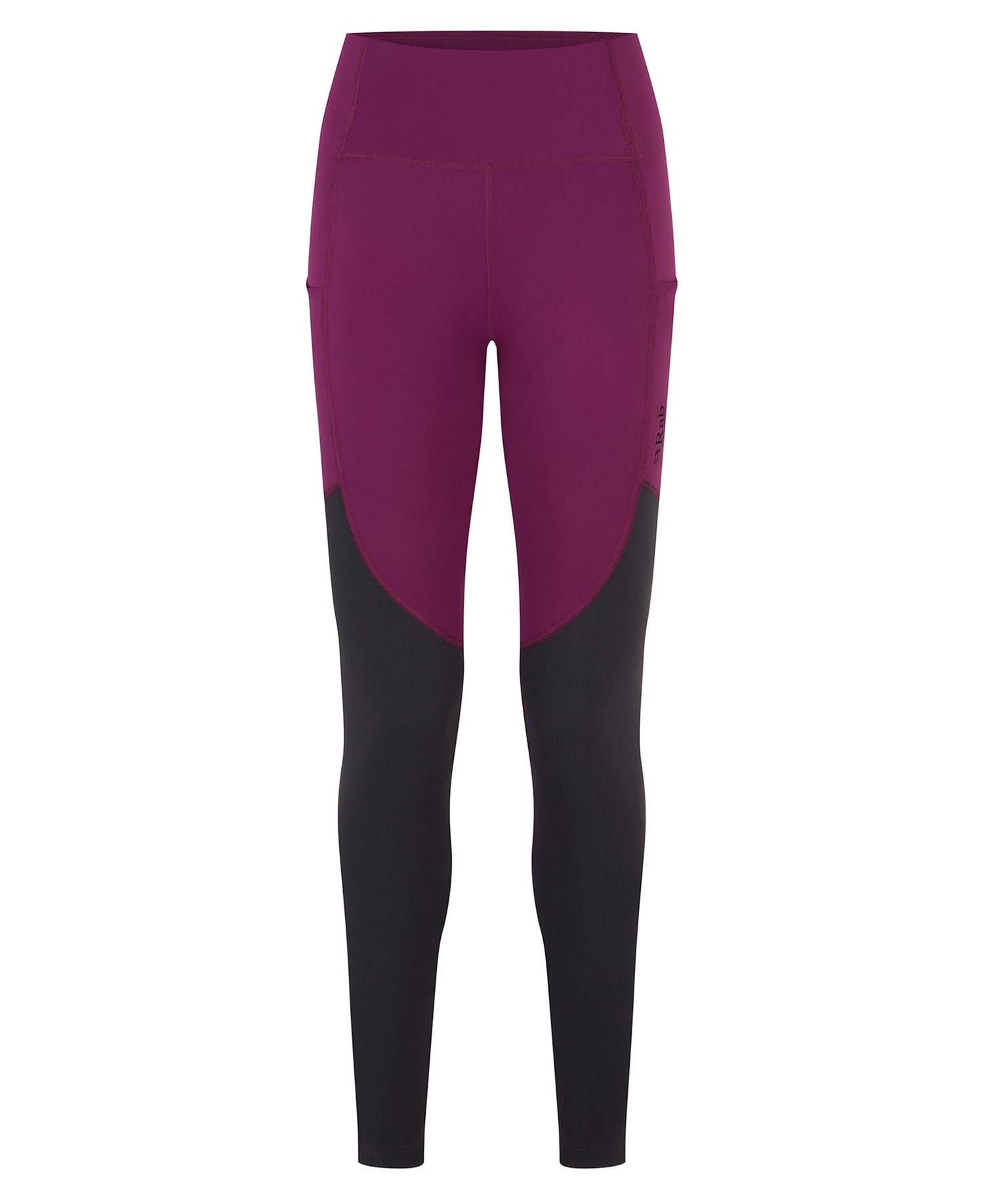 Torque Tights - Mulberry/Black