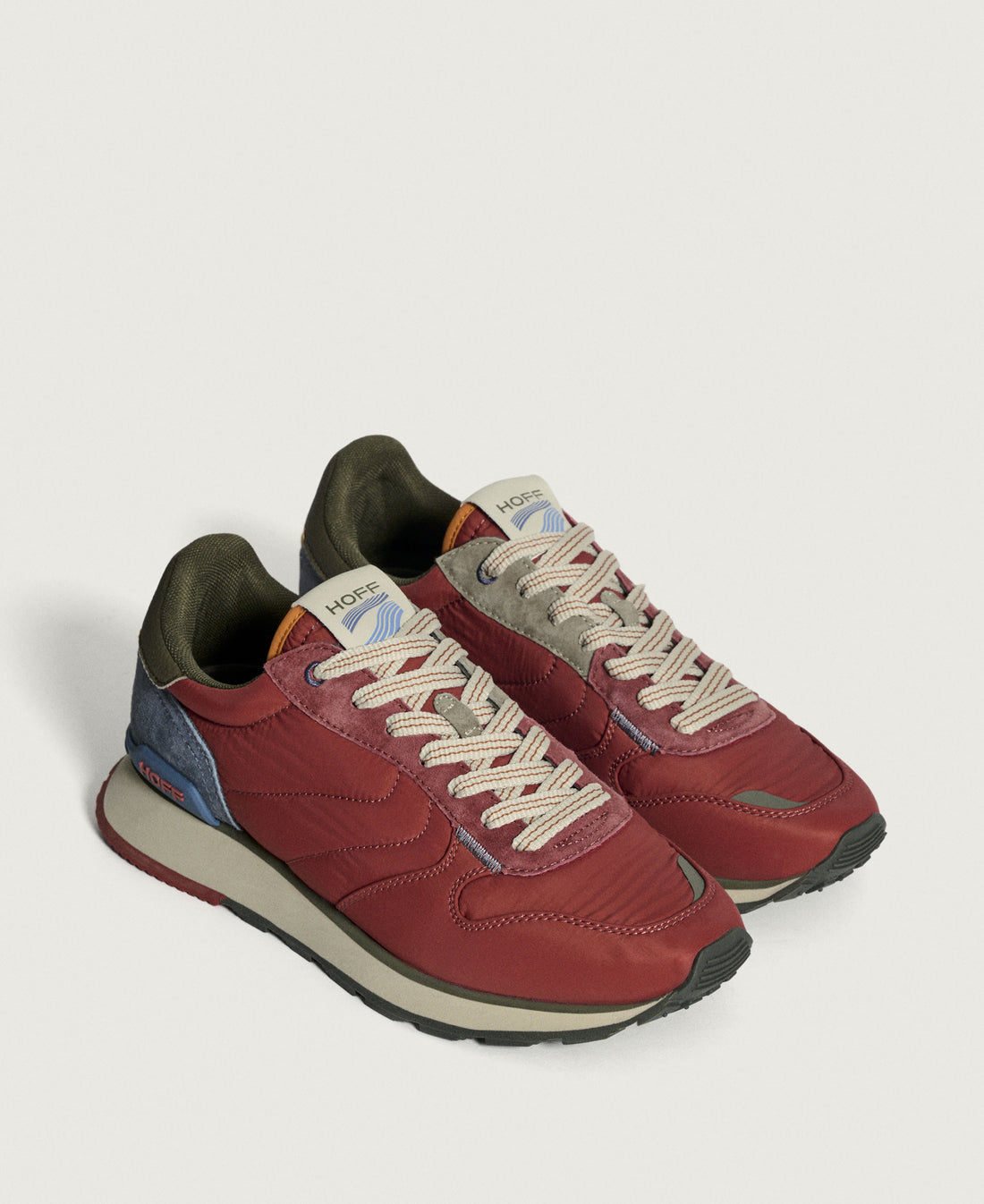 Track &amp; Field Trainers - Burgundy/Blue