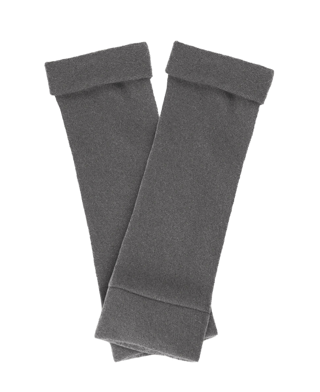 Cashmere Fingerless Gloves - Charcoal