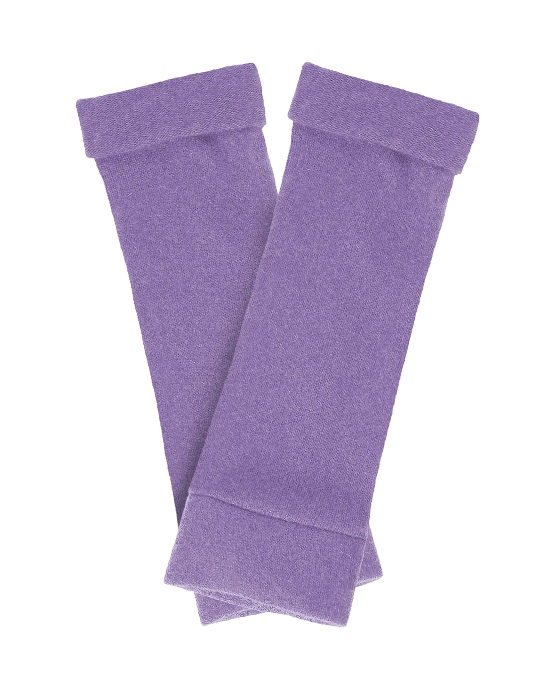 Cashmere Fingerless Gloves - Heather