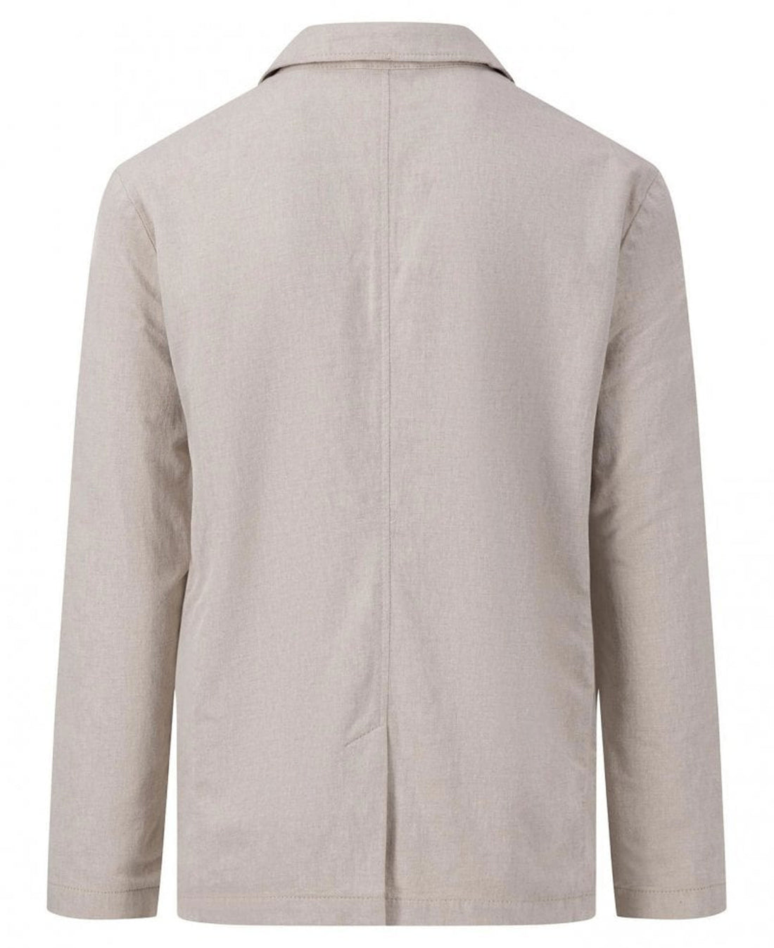 Twotone Structured Blazer - Stone