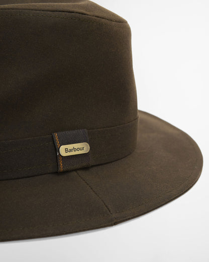 Vintage Wax Bushman Hat - Olive