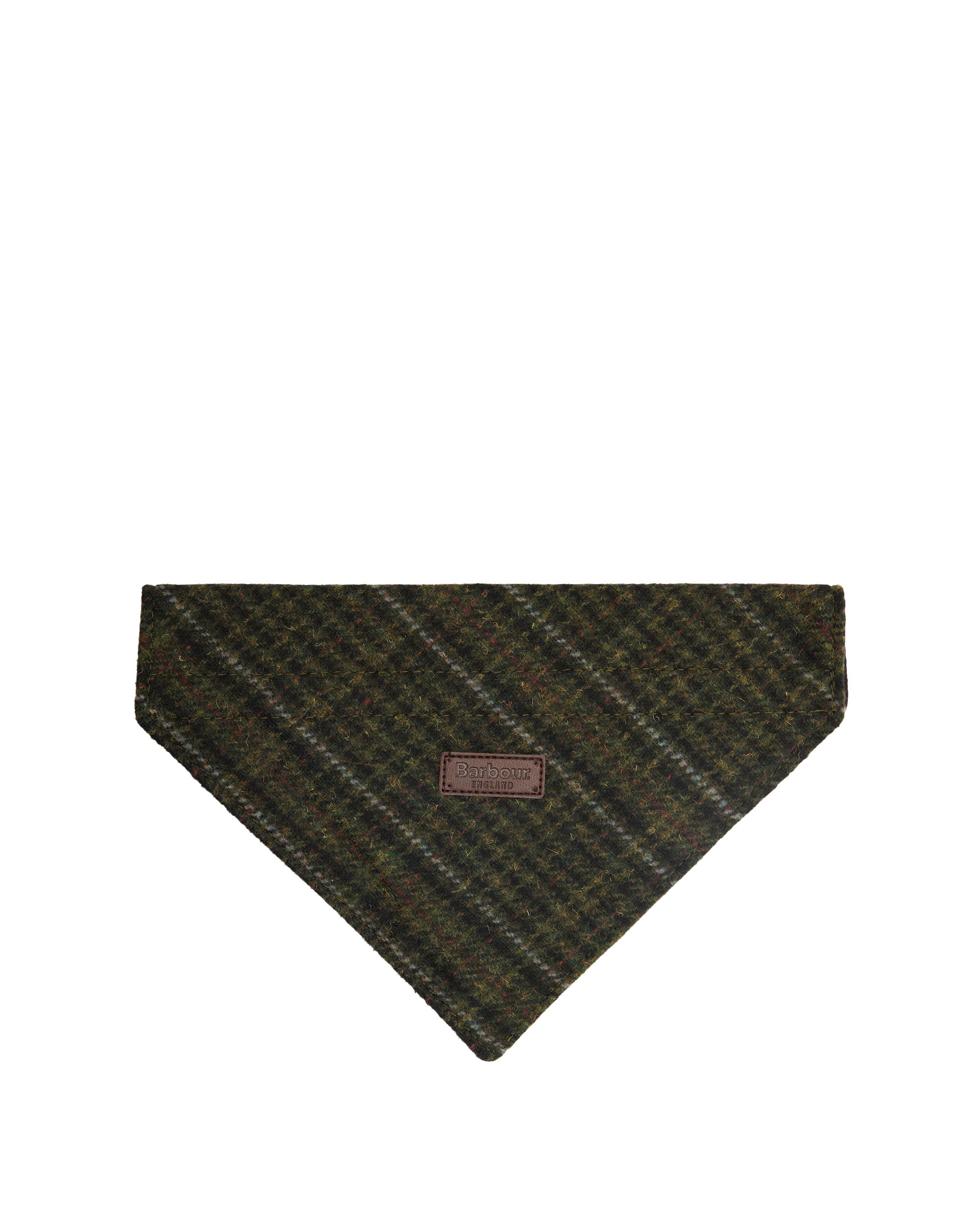 Wilkin Dog Bandana - Olive Check