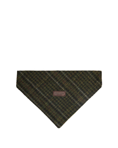 Wilkin Dog Bandana - Olive Check