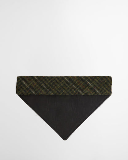 Wilkin Dog Bandana - Olive Check