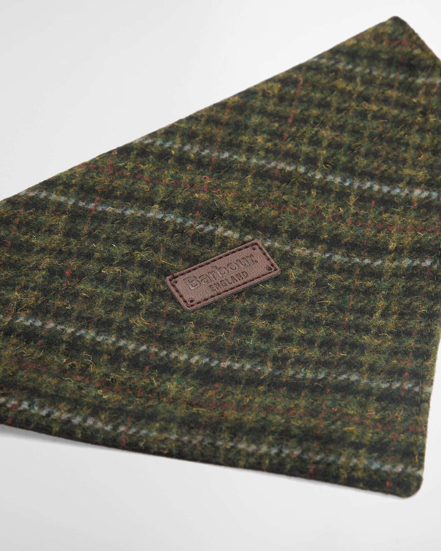 Wilkin Dog Bandana - Olive Check