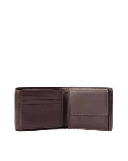 Wallet With Pocket And Tab - Chestnut