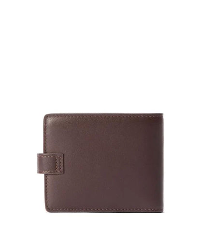 Wallet With Pocket And Tab - Chestnut