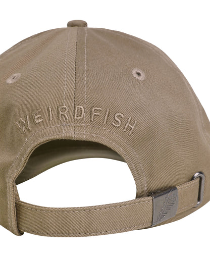 Bude Heavy Wash Twill Cap - Stone