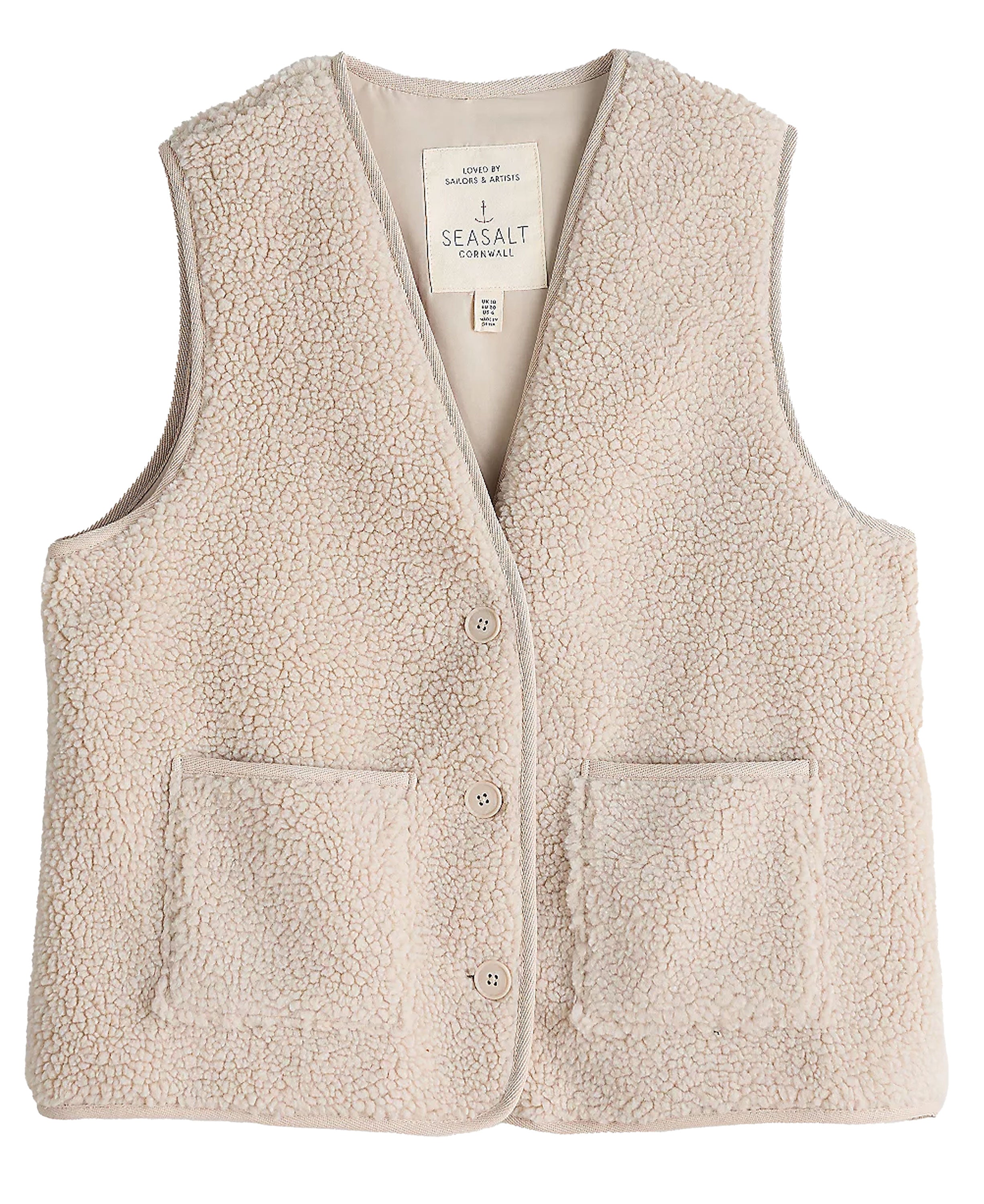 Well Wisher Gilet - Aran