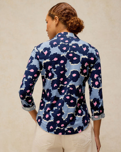 Annie Jersey Shirt - Blue Print