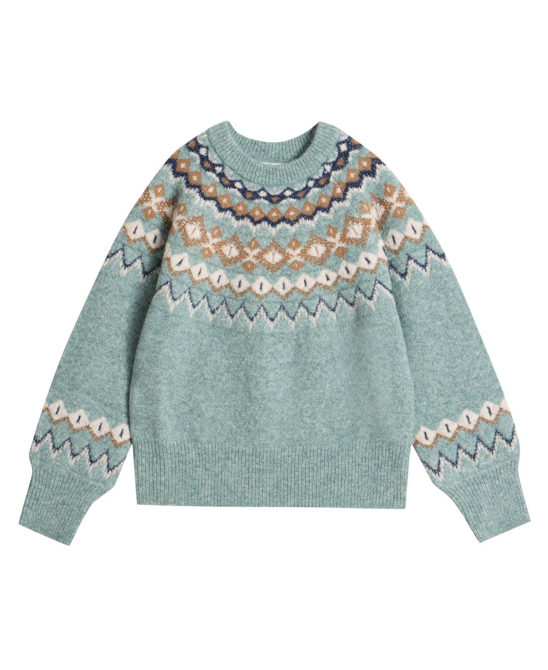 Arctic Fairisle Jumper - Blue Multi