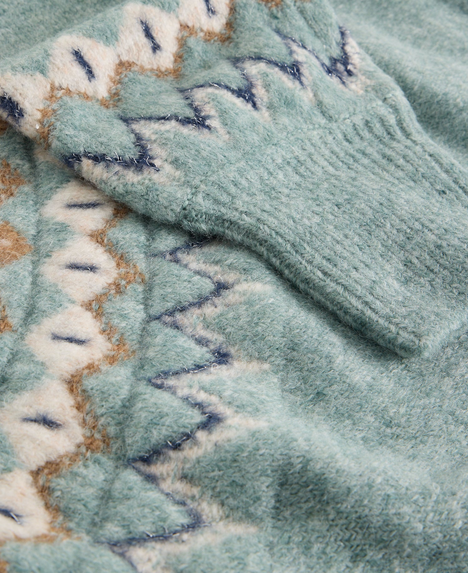 Arctic Fairisle Jumper - Blue Multi