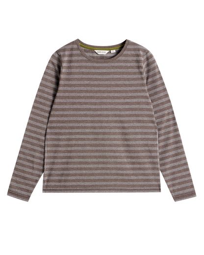 Clara Stripe Sparkle Top - Grey Multi