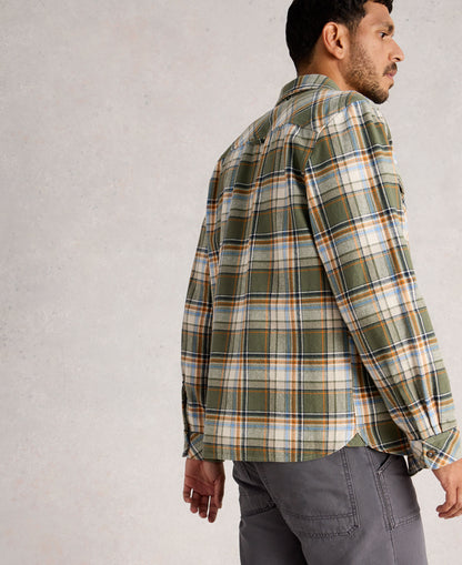 Darwen Check Shirt - Green Multi
