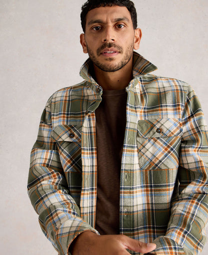Darwen Check Shirt - Green Multi
