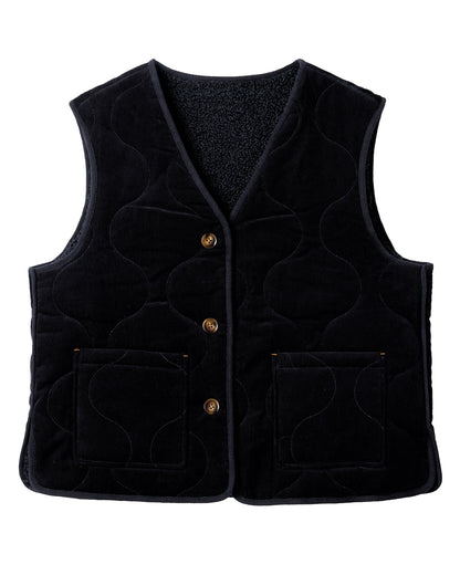 Emery Reversible Gilet - Dark Navy