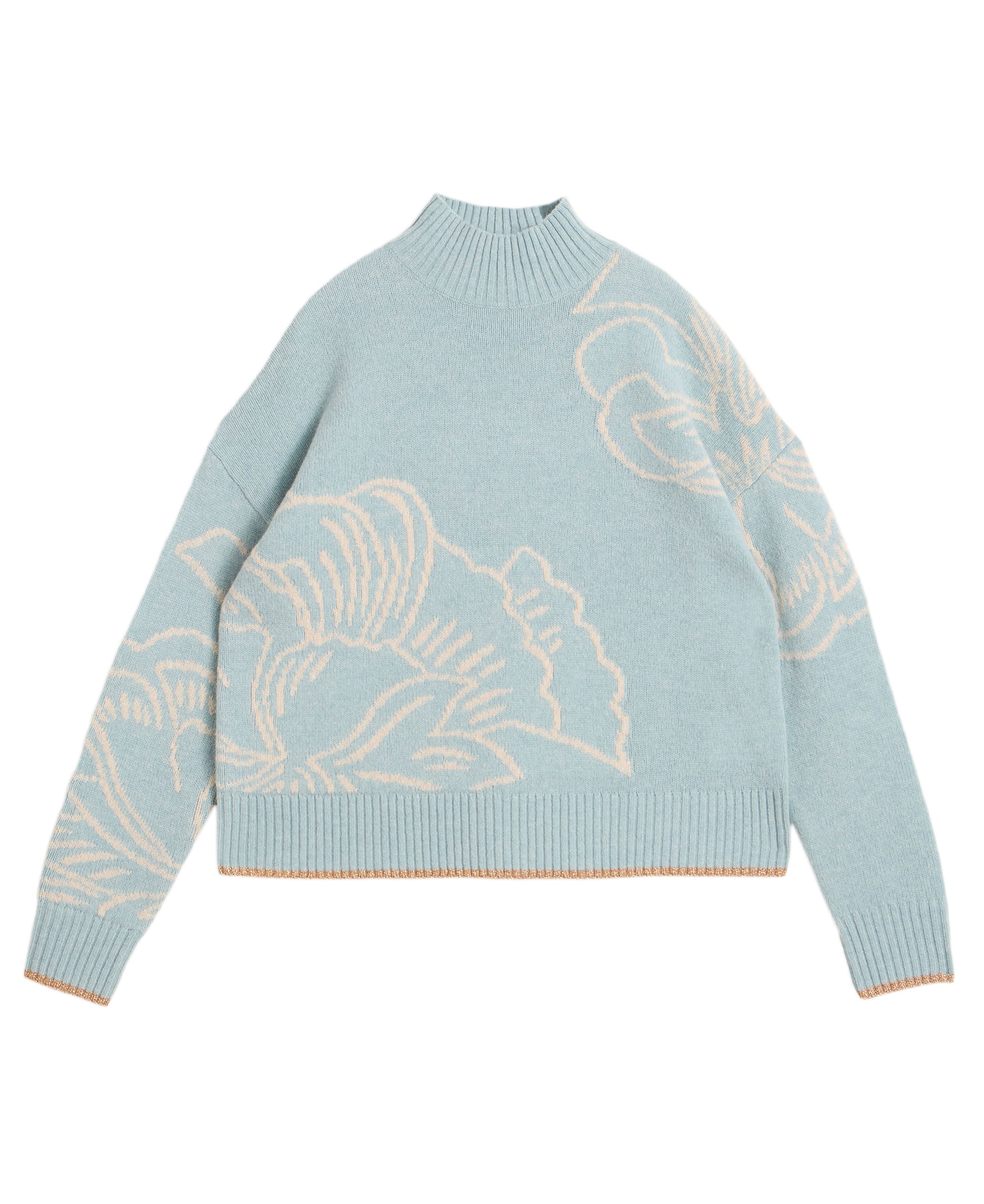 Fenella Floral Jumper - Blue Multi