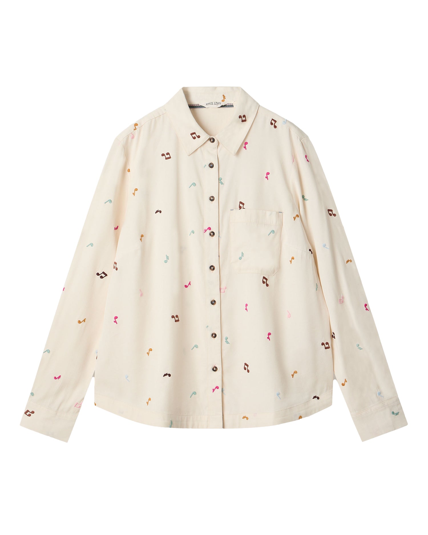 Libby Shirt - Ivory Multi