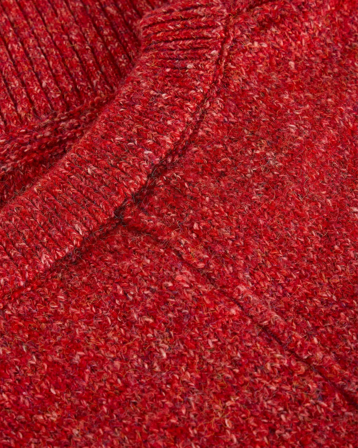 Lucie Crew Neck Jumper - Bright Red