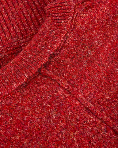 Lucie Crew Neck Jumper - Bright Red