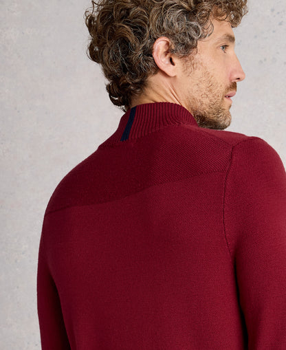 Newport Merino Funnel - Deep Red