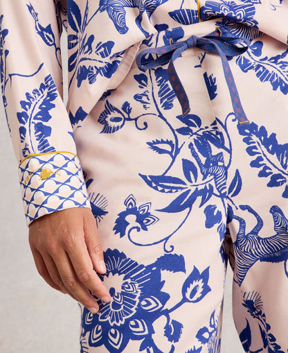 Nina Organic PJ Bottom - Pink Print