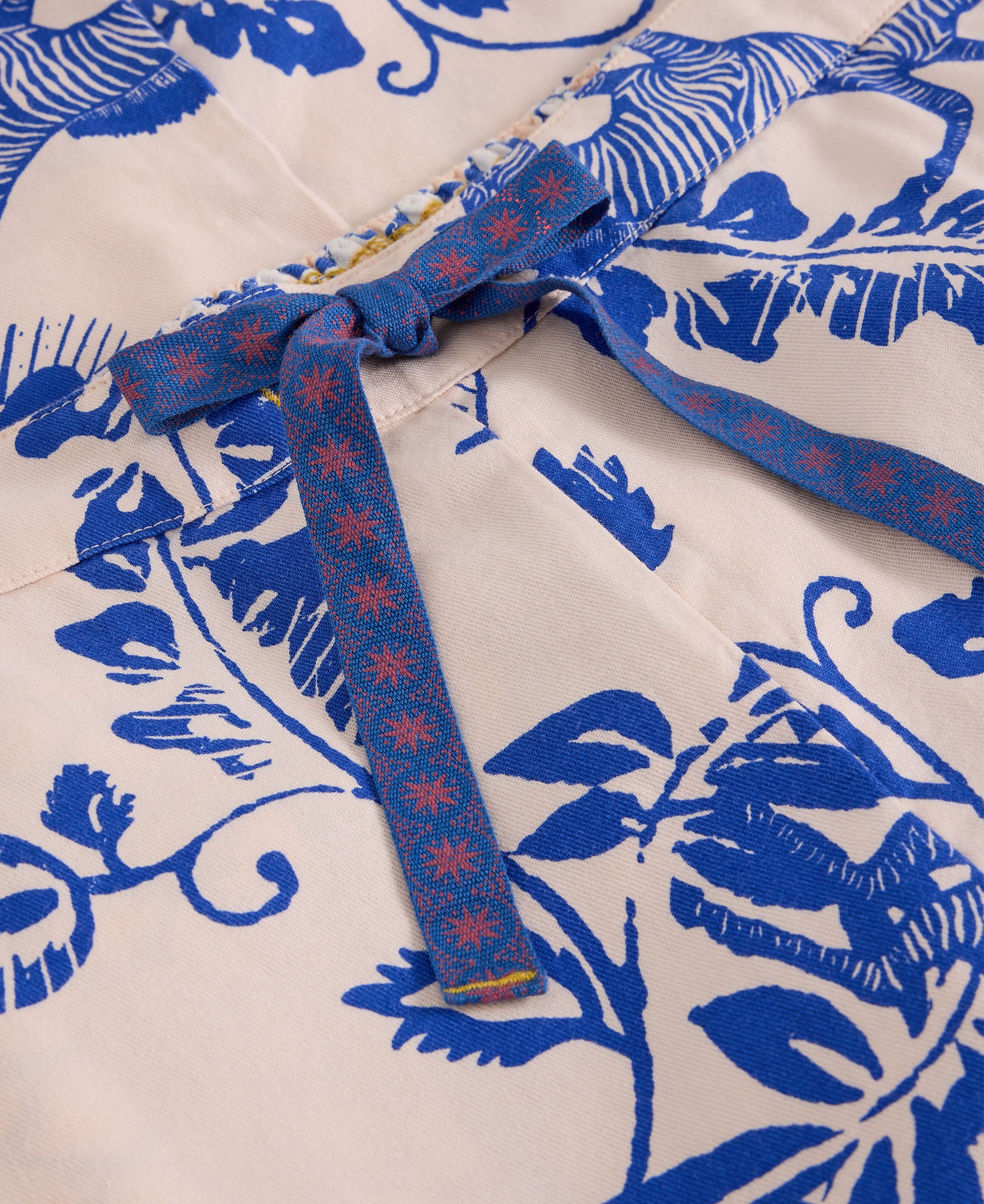 Nina Organic PJ Bottom - Pink Print