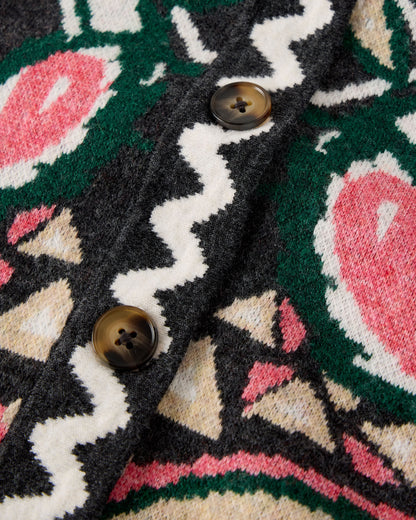 Nomad Knit Jacket - Grey Multi