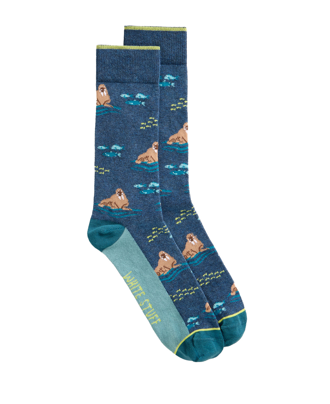 Novelty Ankle Sock - Navy Multi