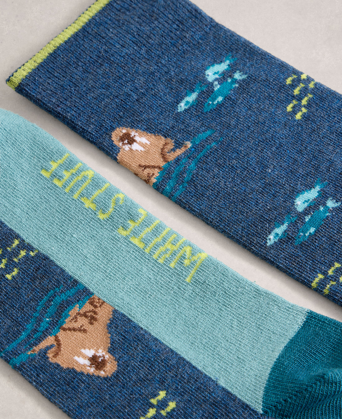 Novelty Ankle Sock - Navy Multi