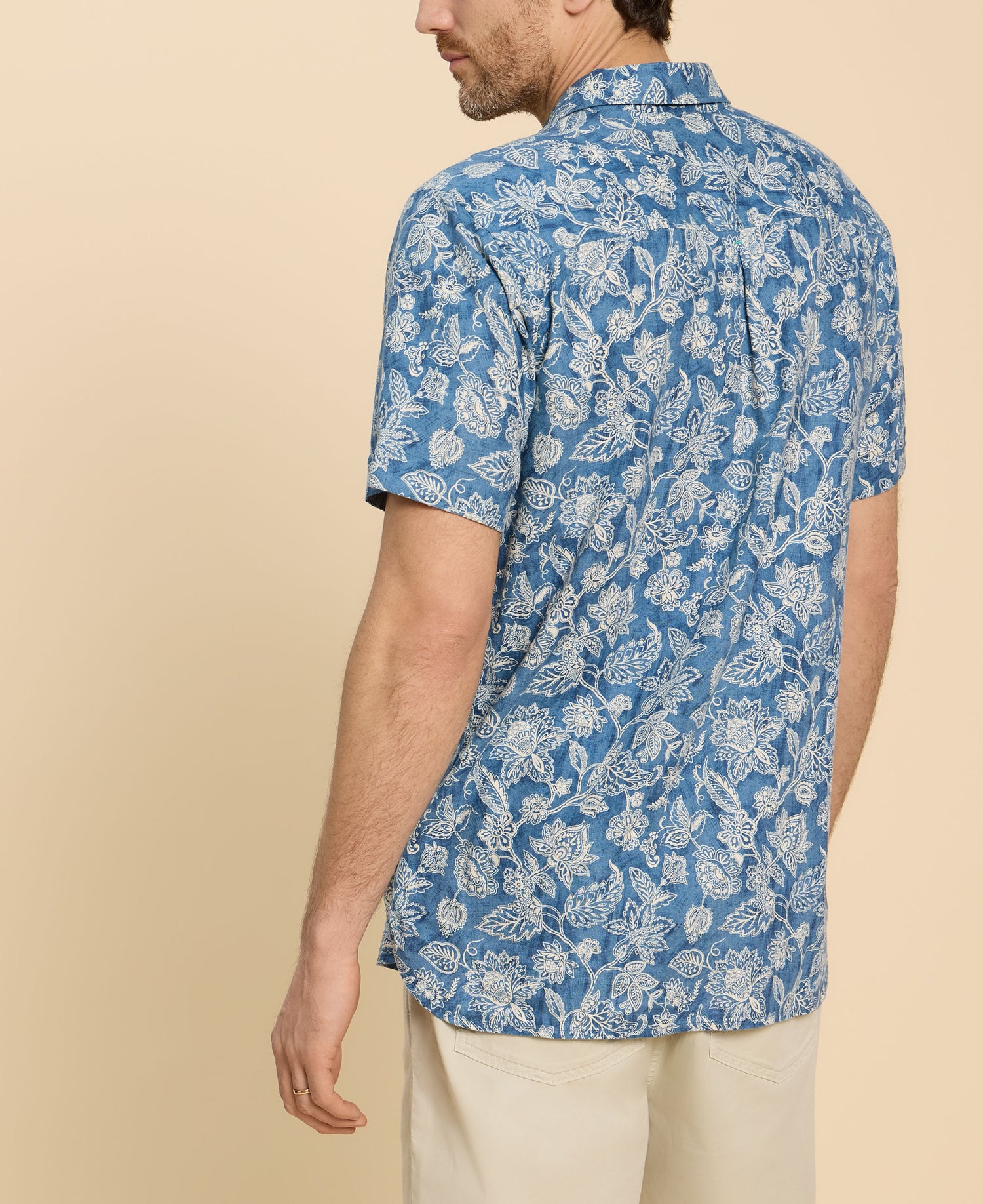 Paisley Printed Shirt - Blue Print