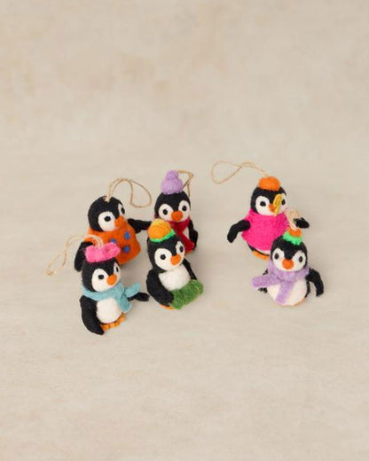 Party Penguin Egg Box - Black Multi