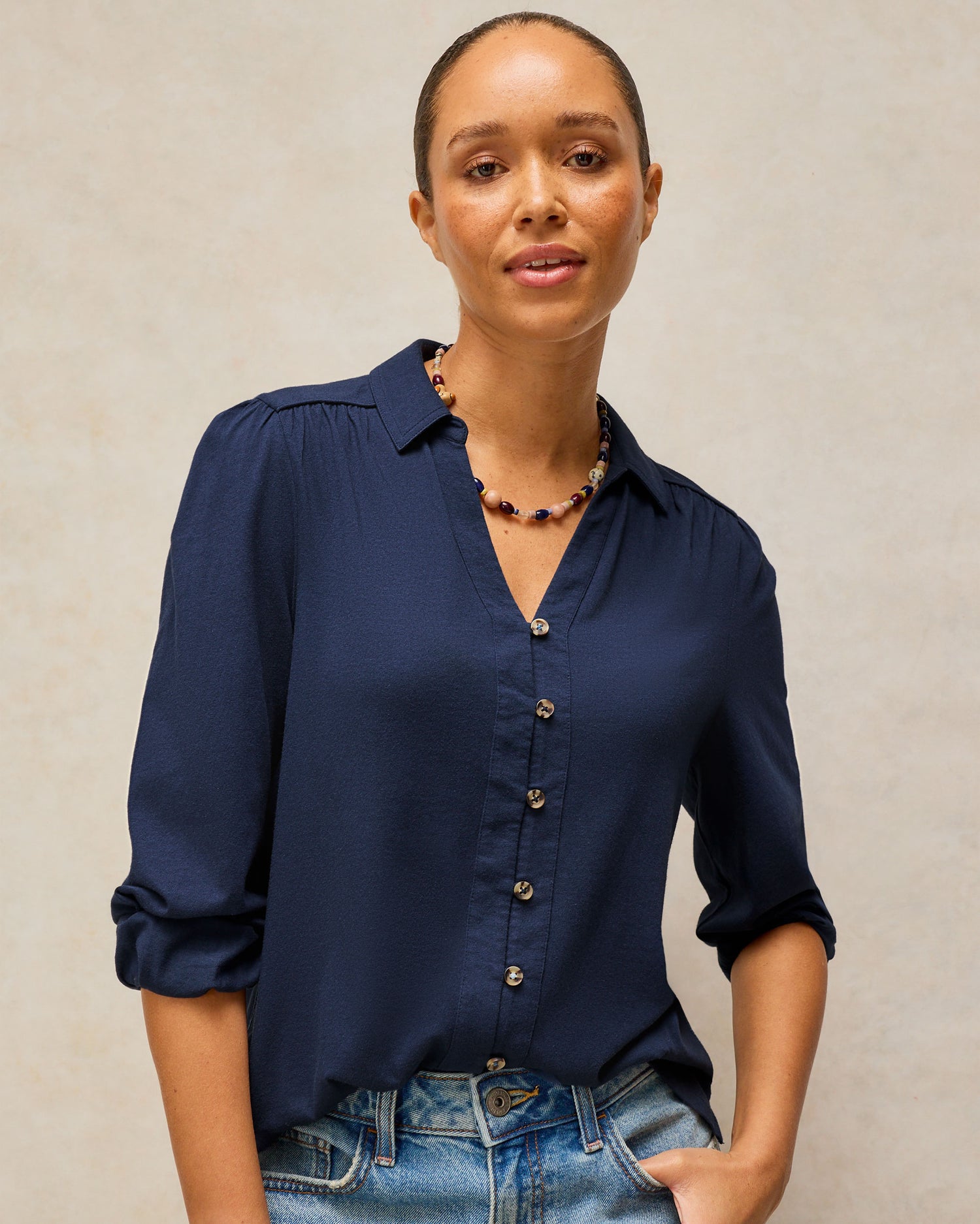 Ronley Shirt - Dark Navy