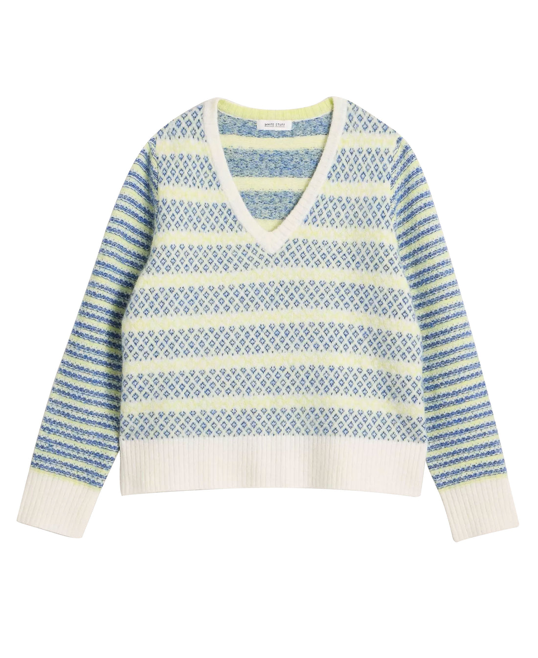 Sammy Stripe Jumper - Blue Multi