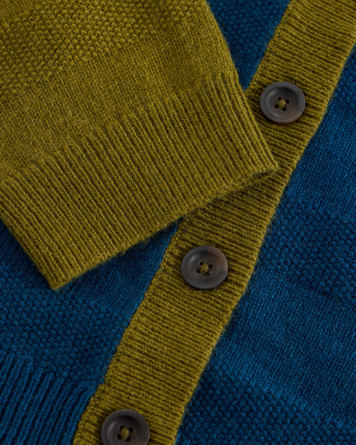 Sansa Stitch Cardi - Teal Multi