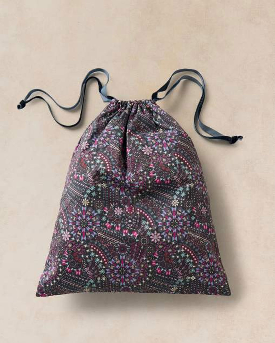 Slipper Gifting Set - Navy Print