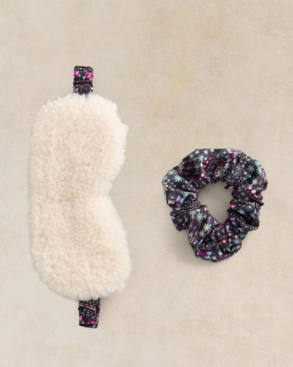 Slipper Gifting Set - Navy Print