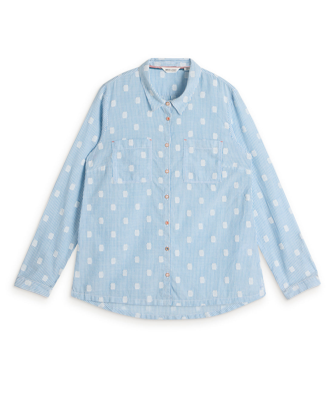 Sophie Organic Cotton Shirt - Blue Multi