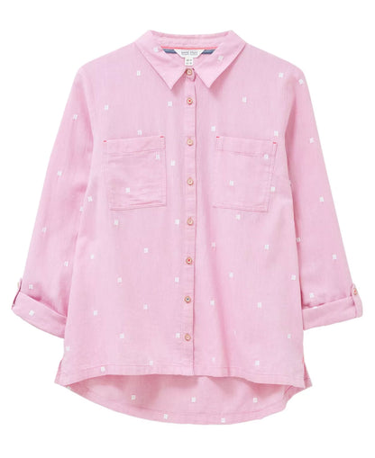 Sophie Organic Cotton Shirt - Pink Multi