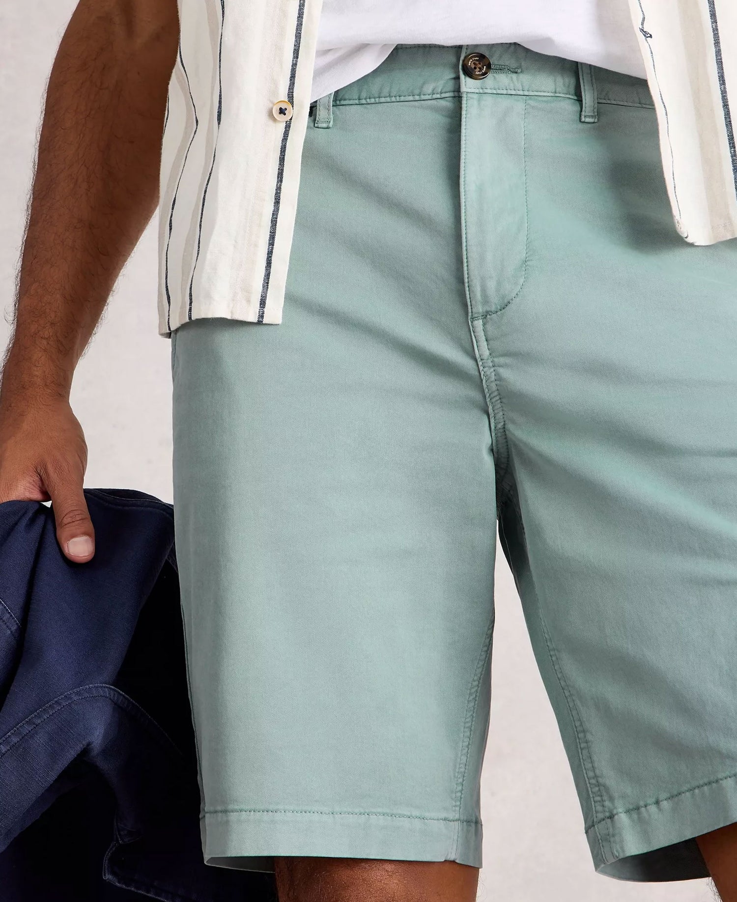 Sutton Organic Chino Short - Light Blue