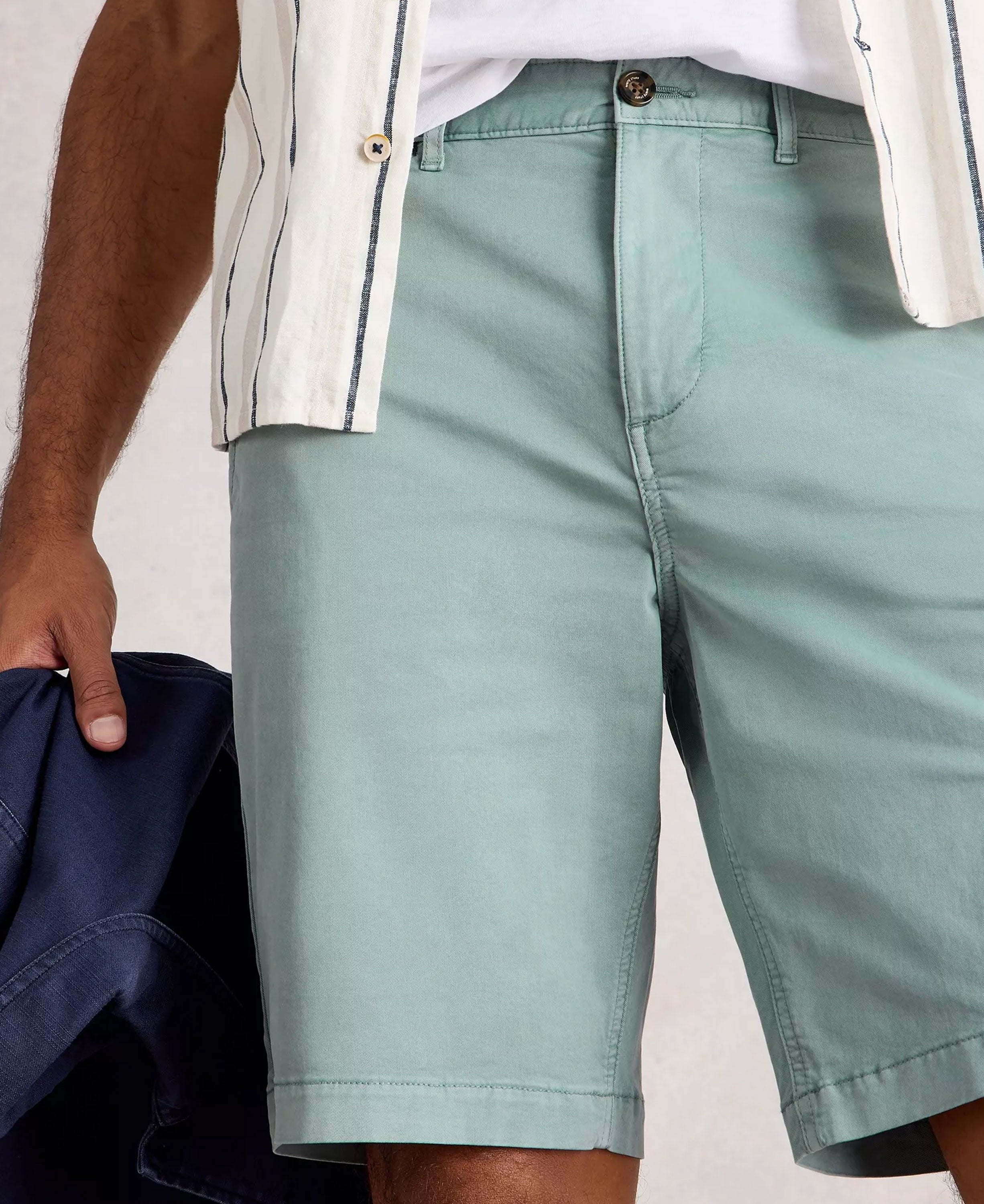 Sutton Organic Chino Short - Light Blue