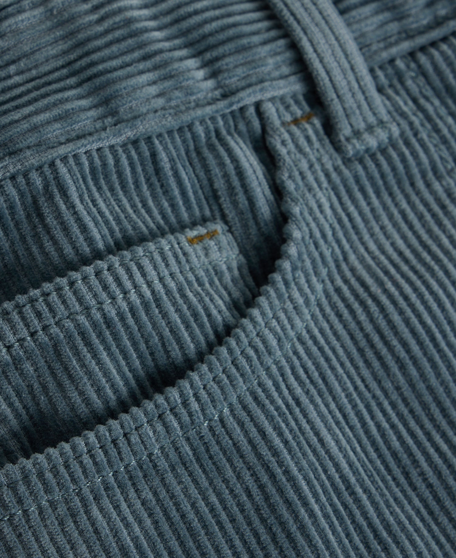 Tia Cord Skirt - Dusky Blue