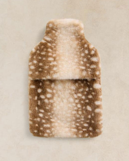 Faux Fux Hot Water Bottle - Natural