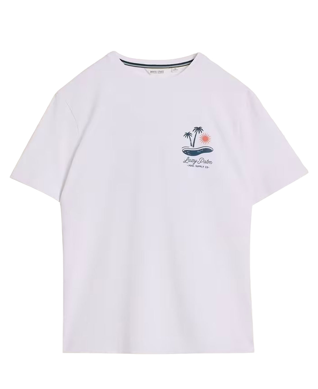 Horsham Pool Side Graphic Tee - White Pr